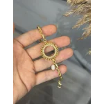 Çeyreklik Buğday Model Doğal İncili Burgu Bileklik (17+3 cm)