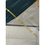 Gramlık Taşsız Burma Desen Kalpli Basic Bileklik
