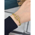 Gram Altınlık Sade Burgu Bileklik