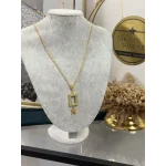 Gram Altınlık Çift Sıra Mavi Taşlı Yoncalı Set
