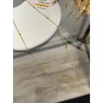 Çelik Topçuklu Zarif Kolye (60+5 cm)