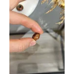 Doğal Taş Daire Boncuklar