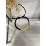 Gram Altınlık Siyah İpli Çocuk Bilekliği (12-13 cm)
