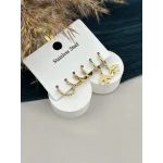Kuşlu Küpe Set