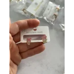 Pembe Çiçekli Tavşan Çocuk Küpe