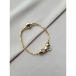 Premium İthal Tek Taşlı Charm Bileklik