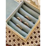 Renkli Kum Dokulu Taşlı Yüzük