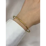 Tırtıklı Parlak Ajda Bilezik (6.7 cm )