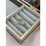 Üç sıra Taşlı Burgu XP Yüzük