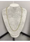 Çelik 3 mm Burgu Kolye (60 cm)
