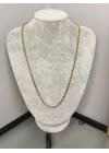 Çelik 4 mm Burgu Kolye (60 cm)