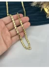 Dümen Kilit Çelik Arpa Kolye (60 cm)
