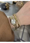 Vintage Saat -Arpa Bileklik Kombini (Suyolu hediye)
