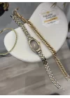 Road Gold Vintage saat-Bileklik Kombini (Suyolu Hediye)