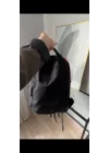 Siyah Orta Boy Sırt Çantası