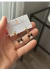 Çocuk Sallantılı Kuromi Küpe