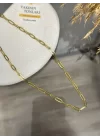 Çelik Ataç Zincir Kolye (40+5 cm)