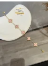 Çelik Pembe Marka Bileklik ve Bilezik Kombini