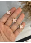 Çelik Pembe Marka Bileklik ve Bilezik Kombini