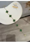 Çelik Yeşil Marka Bielklik Ve Bilezik Kombini