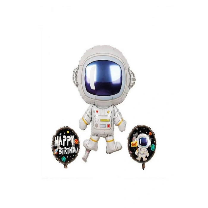 Astronot 3’lü Balon Set