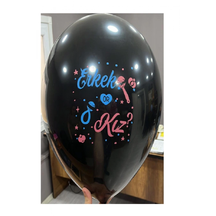 KIZ OR ERKEK CİNSİYET BALON 2+2 12 inç