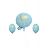 Hello Baby 3’lü Mavi Balon Set