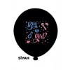 GİRL OR BOY CİNSİYET BALONU 2+2 12 inç