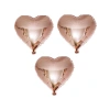 Kalp Folyo Balon 3 Adet Rose Gold