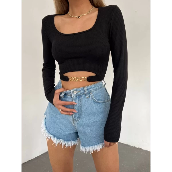 Kare Yaka Zincir Detay Crop