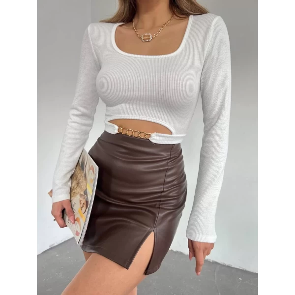 Kare Yaka Zincir Detay Crop