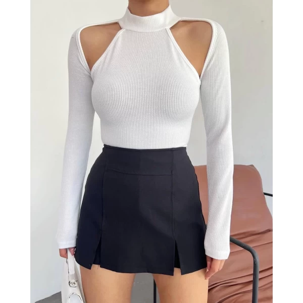 Omuz Dekolte Crop
