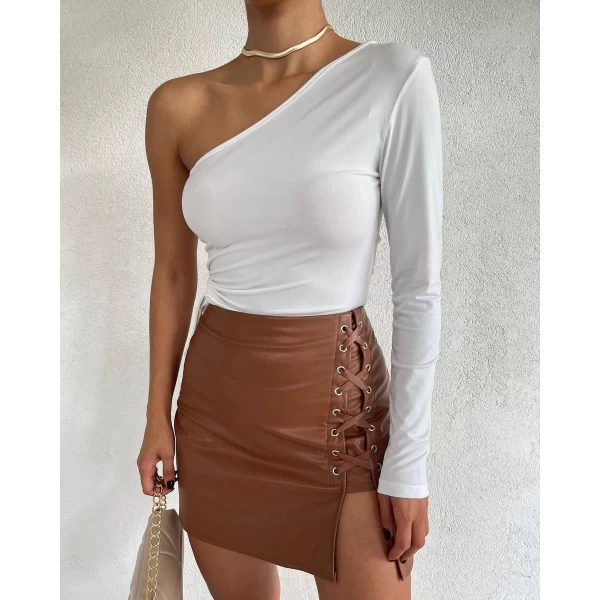 Tek Omuz Crop