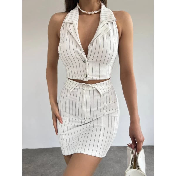 Çizgili Zara İkili Takım