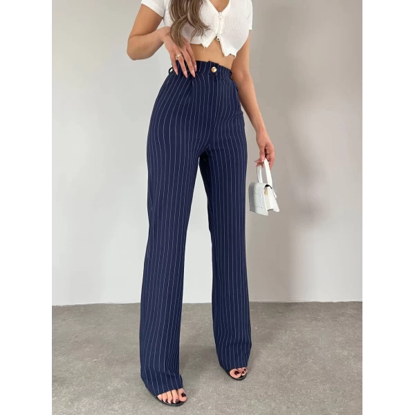 Çizgili Zara Pantolon