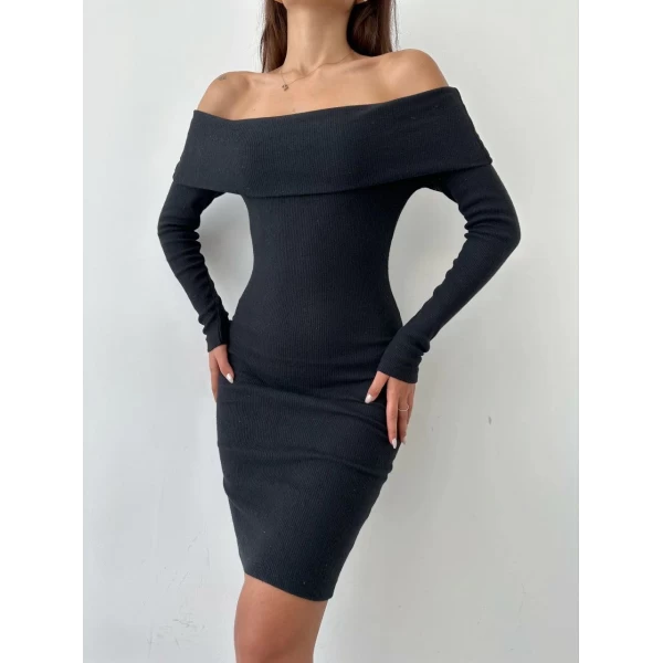 Madonna Yaka Kaşkorse Elbise