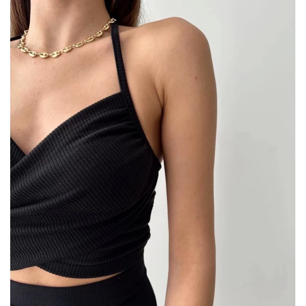 Sırt Dekolte Crop