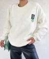 Armalı Peluş Sweatshirt