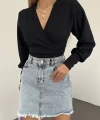 Kruvaza Yaka Crop