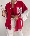 Kırmızı M Kolej Ceket