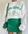 Santa Monica Nakış Sweatshirt