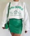 Santa Monica Nakış Sweatshirt