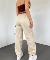 Beli Garnili Cift Cepli Pantolon