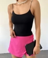 Çift Katlı İp Askılı Crop