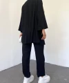 Desenli Kimono İkili Takım