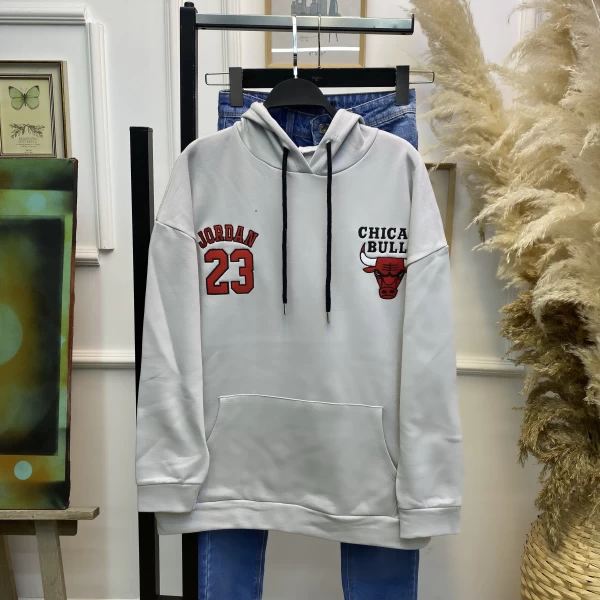 Bulls üç iplik sweatshirt
