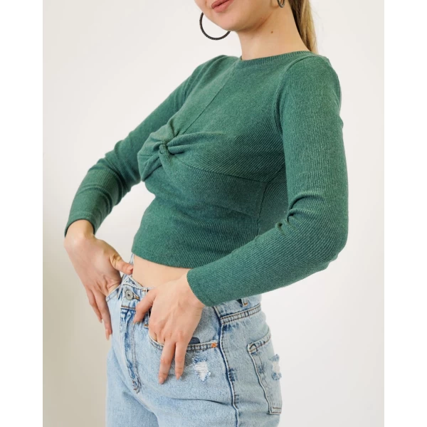 Önü Büzgülü Kaşkorse Crop