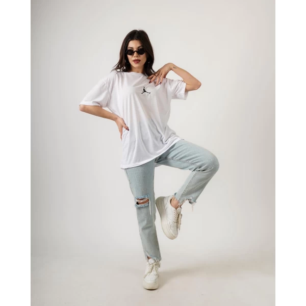 Jordon Nakış Oversize Tshirt