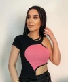 Asimetrik kaşkorse crop