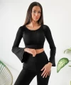 Madonna Uzun Kol Crop